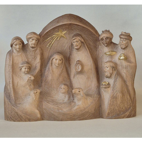 Blockkrippe Abendland