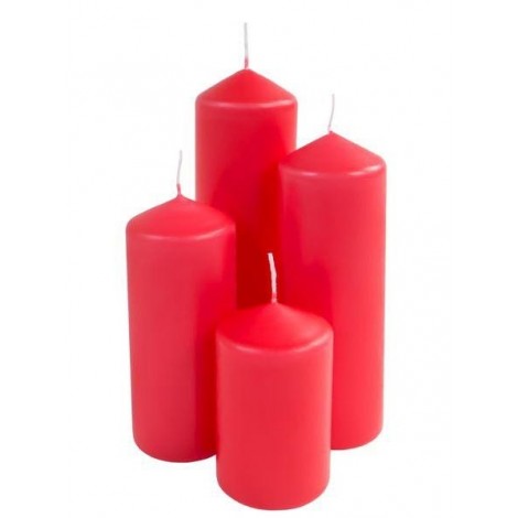 Adventkerze 200/80 rot