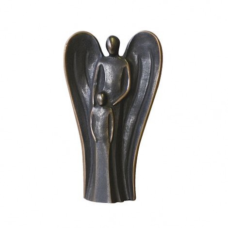 Schutzengel mit Kind  15cm